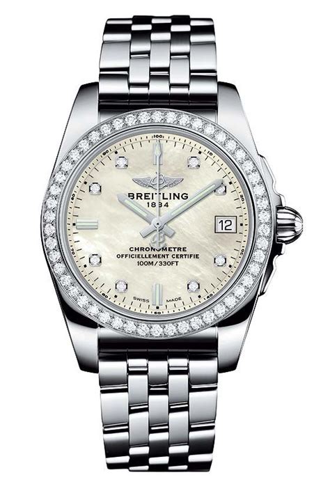 breitling women's galactic 36|breitling galactic unitime sleekt.